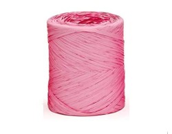Rotolo rafia rosa 200m