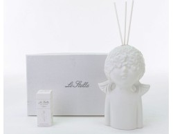 Bomboniera comunione battesimo le stelle PROFUMATORE GIRL PORCELLANA BIANCO