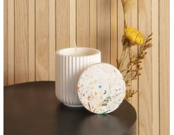 Bomboniera Matrimonio Claraluna Scatola Primavera più candela piccola