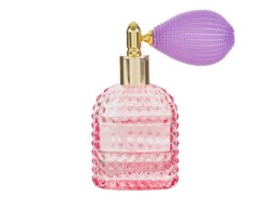 Portaprofumo Spray 30ml Ricaricabile in Vetro rosa con Astuccio - Eleganza e Praticità