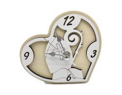 Bomboniera Matrimonio Mariella Martini orologio cuore con simbolo cresima
