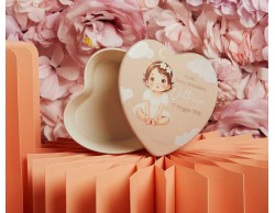 Bomboniera Claraluna Scatola Cuore Bimba Personalizzabile