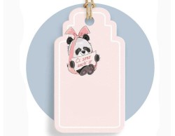 Bigliettini nascita FFTags0008 conf. 48pz