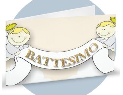 Bigliettini bomboniere battesimo