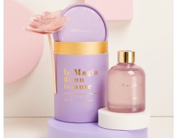 Bomboniera Matrimonio Claraluna Diffusore Grande Viola con Fiore