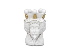 Vaso  e Soprammobile Scultura Testa di moro lui