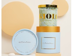 Bomboniera Matrimonio Claraluna Candela gioia profumazione Lavanda