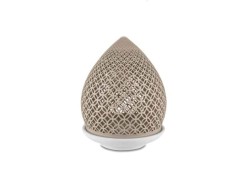 Lampada POMO BASSA TRAFORATA NOCCIOLA