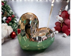 diffusore a forma di cuore oro rosa