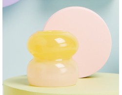 Bomboniera Matrimonio Claraluna Candelabro Piccolo Rosa e Giallo