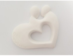 Confezione 24 pezzi gesso coppia