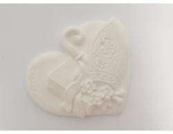 Confezione 24 pezzi gesso Cresima