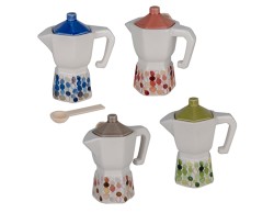 Bomboniera MatrimonioMOKA POIS MODERN assortita in 4 colori