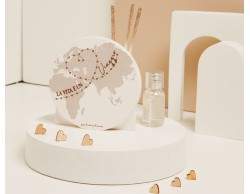 Bomboniera Matrimonio Claraluna Diffusore Decorato "Viaggio"