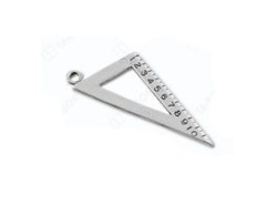 Bomboniera laurea Squadretta in argento Laurea Architettura ingegneria