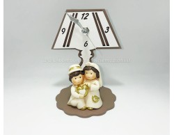 Bomboniera Matrimonio Mariella Martini lampada sveglia con coppia sposini
