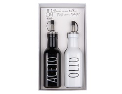 Bomboniera Matrimonio CHEF SET OLIO/ACETO 180 ML Etiemme