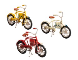 Bomboniera Harmony Biciclette in Metallo - Set di 3 Colori Assortiti