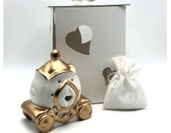 Bomboniera Matrimonio comunione battesim Mariella Martini carrozza