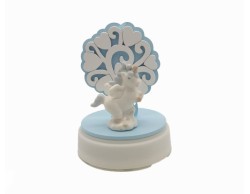 Bomboniera Battesimo Mariella Martini Carillon unicorno albero della vita