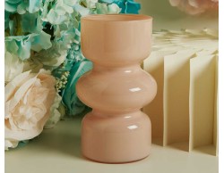 Bomboniera Matrimonio Claraluna 2026 Vaso Tubo Rosa Vetro Design Hourglass
