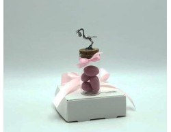 Bomboniera Nascita Battesimo Mariella Martini portaconfetti cicogna