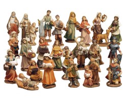 Set di 23 Figure Presepe in Resina