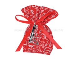 Bomboniera Laurea Architettura ciondolo squadra in bagno argento con sacchetto opzionale su Bomboniere Dolci Emozioni