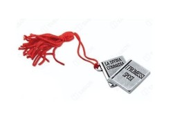 Bomboniera in argento Laurea libri di lettere Laurea in Lettere e Filosofia