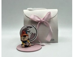 Bomboniera Nascita Battesimo compleanno Mariella Martini pinocchio mondo rosa