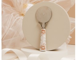 Bomboniera Matrimonio Claraluna Tagliapizza Decorazione Rose