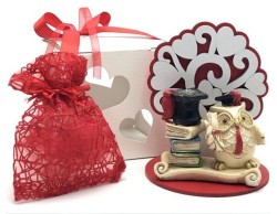 Bomboniera  Laurea Porta penna gufo Mariella Martini