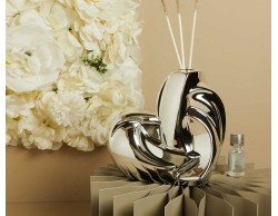 Bomboniera Matrimonio Claraluna 2026 Diffusore Cuore Grande Claraluna Silver