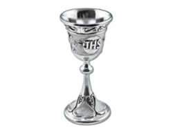 Bomboniera Comunione calice smalto madre perla