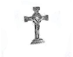 crocifisso cresiam comunione battesimo in argento