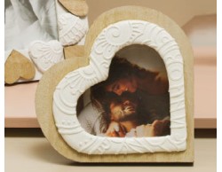 Bomboniera Matrimonio Claraluna portafoto Cuore 21006