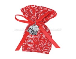 Bomboniera Laurea Architettura ciondolo in bagno argento squadra con sacchetto