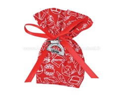 Bomboniera Laurea Architettura ciondolo in bagno argento goniometro con sacchetto