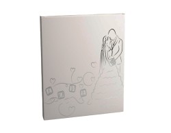 Bomboniera Matrimonio Harmony Portafoto in Legno Cuore con Wedding Scene su Bomboniere Dolci Emozioni