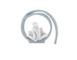 Soprammobile Scultura COPPIA VORTICE CARTA DA ZUCCHERO