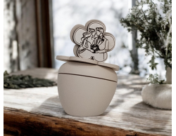 Bomboniera Matrimonio Candelina con Silhouette Sposi su Bomboniere Dolci Emozioni