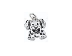 Bomboniere nascita battesimo ciondolo cane smaltato