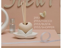 Bomboniera Matrimonio Claraluna PROFUMATORE CON KIT ESSENZA cuore 21153