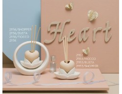 Bomboniera Matrimonio Claraluna PROFUMATORE CON KIT ESSENZA cuore 21153 su Bomboniere Dolci Emozioni