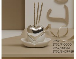 Bomboniera Matrimonio Claraluna PROFUMATORE CON KIT ESSENZA cuore 21152