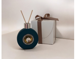 Bomboniera Matrimonio Profumatore Ambiente con Cristallo e Strass Ottanio