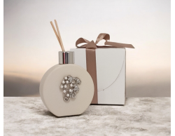 Bomboniera Matrimonio Profumatore Ambiente Sabbia con Applicazione Gioiello