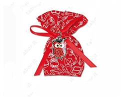 Sacchetto Laurea Tabor con ciondolo smaltato a scelta