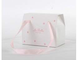 ASTUCCIO CARTA PIEGHEVOLE LE  STELLE ROSA