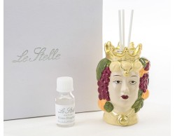 Bomboniera Matrimonio Le Stelle Testa di Moro Donna colorato Profumatore 53170